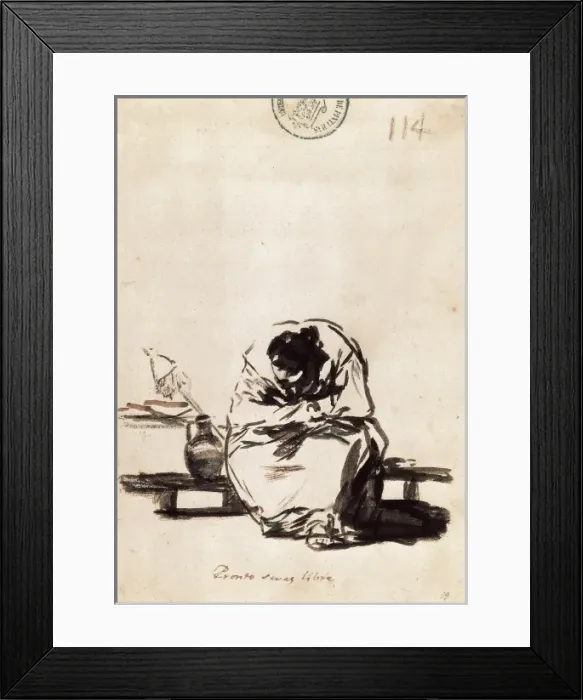 Framed Print : Soon she will be free Framed Print : Soon she will be free