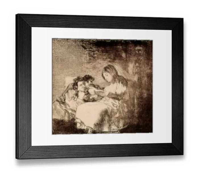 Framed Print : The Reading Framed Print : The Reading