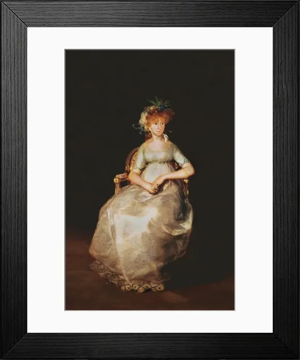 Framed Print : The Countess of Chinchon Framed Print : The Countess of Chinchon