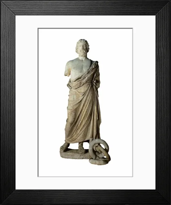 Framed Print : Asclepius of Empuries Framed Print : Asclepius of Empuries
