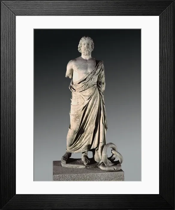 Framed Print : Asclepius of Empuries Framed Print : Asclepius of Empuries
