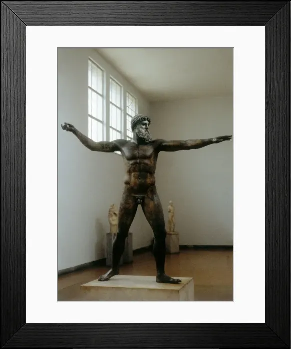 Framed Print : The Poseidon of Artemision Framed Print : The Poseidon of Artemision