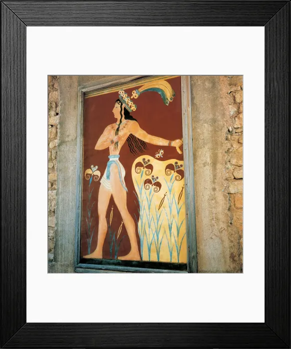 Framed Print : Prince with Lilies Framed Print : Prince with Lilies