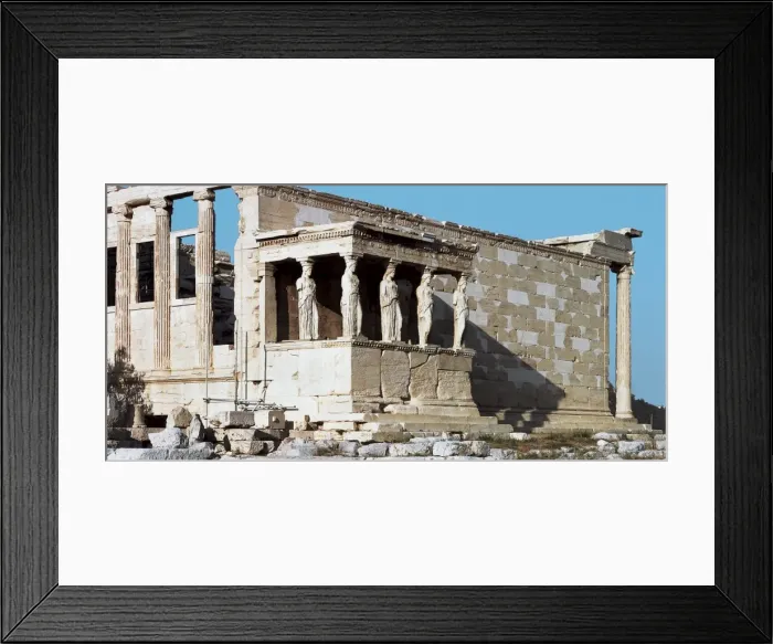 Framed Print : Erechtheion. Porch of Framed Print : Erechtheion. Porch of
