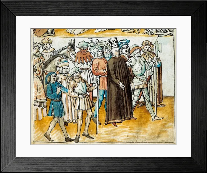Framed Print : RICHENTAL, Ulrich von (1365-1438) Framed Print : RICHENTAL, Ulrich von (1365-1438)
