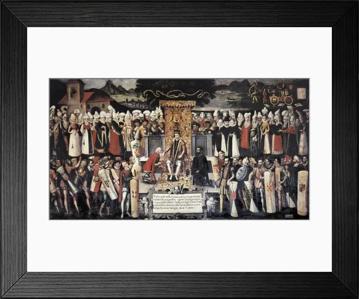 Framed Print : MENDIETA Y RETES, Francisco de (16th century) Framed Print : MENDIETA Y RETES, Francisco de (16th century)