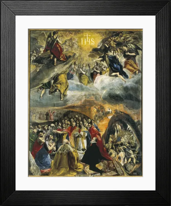 Framed Print : Greco, Dom鮩kos Theotoklos, called El (1541-1614) Framed Print : Greco, Dom鮩kos Theotoklos, called El (1541-1614)