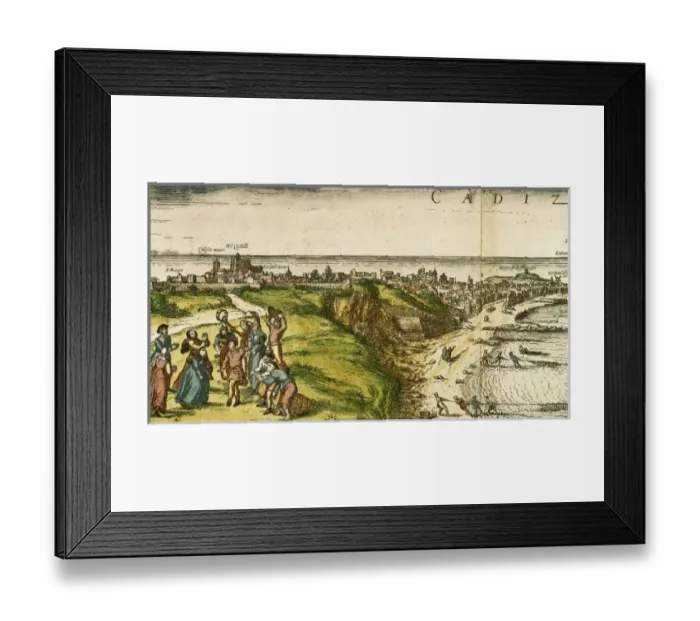 Framed Print : ORTELIUS, Abraham (1527-1598); BRAUN, George Framed Print : ORTELIUS, Abraham (1527-1598); BRAUN, George