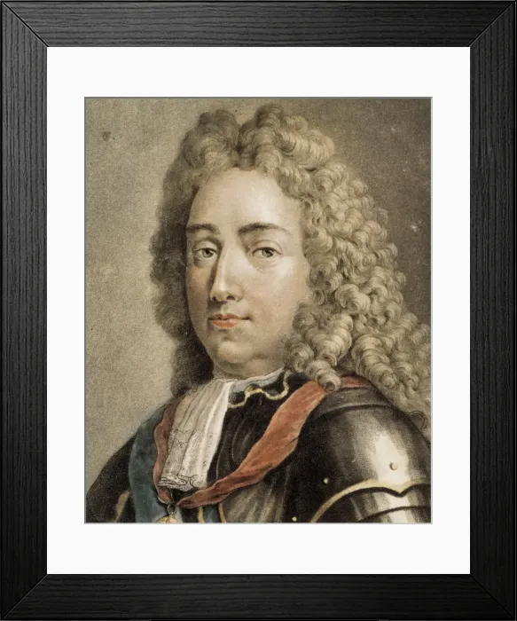 Framed Print : VENDԍE, Louis-Joseph, Duc de (1645-1712). French Framed Print : VENDԍE, Louis-Joseph, Duc de (1645-1712). French