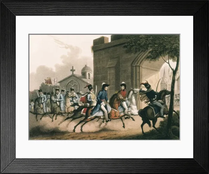 Framed Print : Spain. Peninsular War (1808-1814). Entrance of Framed Print : Spain. Peninsular War (1808-1814). Entrance of