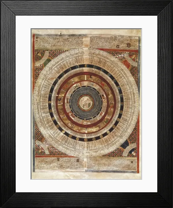 Framed Print : CRESQUES, Jafuda (1350-1410); CRESQUES, Abraham Framed Print : CRESQUES, Jafuda (1350-1410); CRESQUES, Abraham