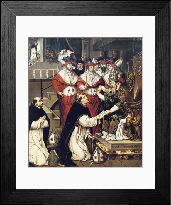 Framed Print : LLORENS, Crist(ca. 1550-ca. 1616). Honorius Framed Print : LLORENS, Crist(ca. 1550-ca. 1616). Honorius