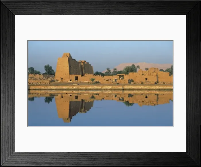 Framed Print : Great Temple of Amon-Re. 16th-4th c. BC. EGYPT Framed Print : Great Temple of Amon-Re. 16th-4th c. BC. EGYPT