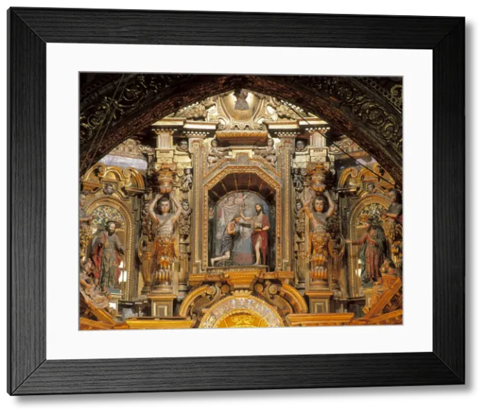 Framed Print : ECUADOR. Quito. Convent of San Francisco. Church Framed Print : ECUADOR. Quito. Convent of San Francisco. Church