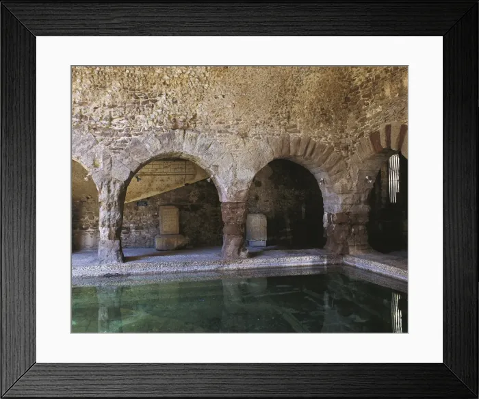 Framed Print : SPAIN. CATALONIA. BARCELONA. Caldes de Montbui Framed Print : SPAIN. CATALONIA. BARCELONA. Caldes de Montbui