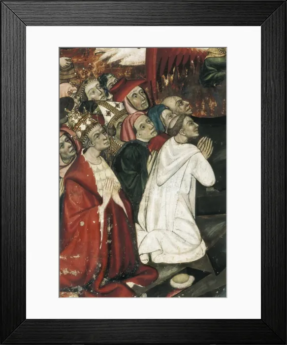 Framed Print : MUR, Ramon de (?-1435). Guimera Altarpiece Framed Print : MUR, Ramon de (?-1435). Guimera Altarpiece