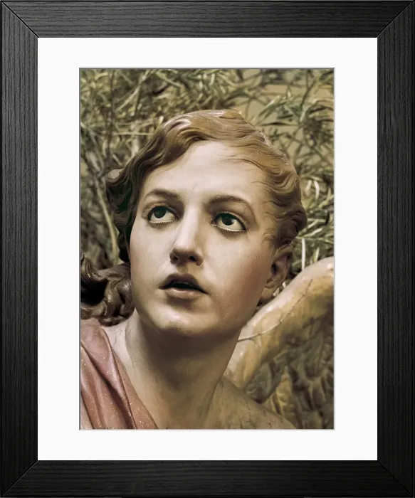 Framed Print : SALZILLO, Francisco (1707-1783). Prayer in Framed Print : SALZILLO, Francisco (1707-1783). Prayer in