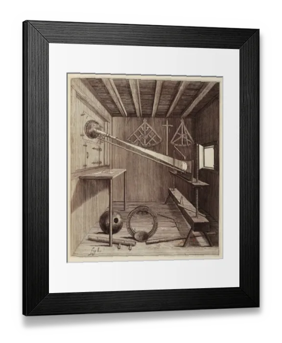 Framed Print : Hevelius, Johannes (1611-1687). German astronomer Framed Print : Hevelius, Johannes (1611-1687). German astronomer