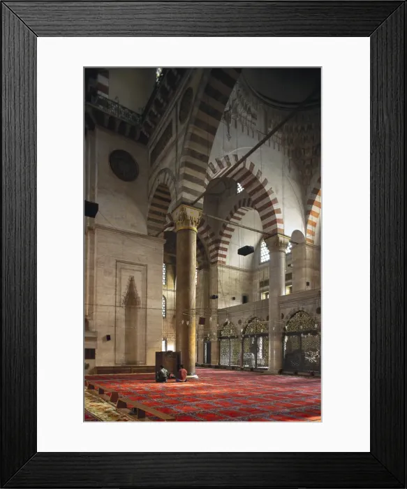 Framed Print : SINAN, Mimar (1490-1588). Suleiman Mosque. 1550-1557 Framed Print : SINAN, Mimar (1490-1588). Suleiman Mosque. 1550-1557