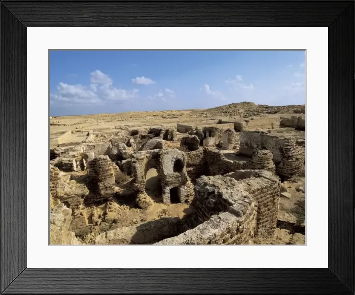 Framed Print : EGYPT. ALEXANDRIA. Abu Mina. Paleo-christian Framed Print : EGYPT. ALEXANDRIA. Abu Mina. Paleo-christian