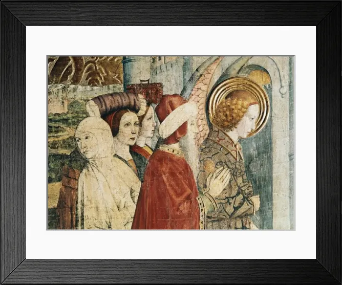 Framed Print : HUGUET, Jaume (1415-1492). Altarpiece of 2San Framed Print : HUGUET, Jaume (1415-1492). Altarpiece of 2San
