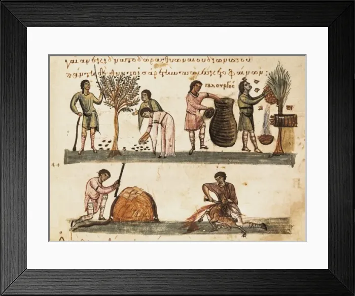 Framed Print : Cynegetica: treatise on hunting and fishing by Framed Print : Cynegetica: treatise on hunting and fishing by