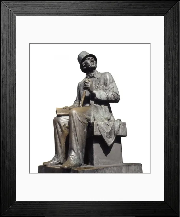 Framed Print : ANDERSEN, Hans Christian (1805-1875). Danish Framed Print : ANDERSEN, Hans Christian (1805-1875). Danish