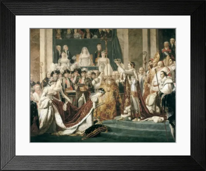 Framed Print : ROUGET, Georges (1784-1869); David, Jacques-Louis Framed Print : ROUGET, Georges (1784-1869); David, Jacques-Louis