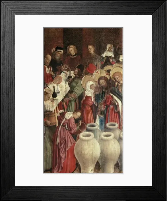 Framed Print : MARTORELL, Bernat ( -1452). Altarpiece of Transfiguration Framed Print : MARTORELL, Bernat ( -1452). Altarpiece of Transfiguration