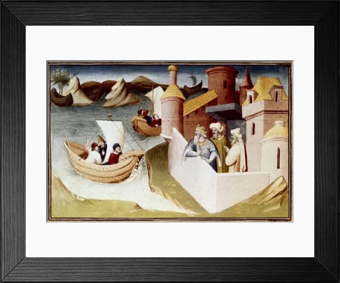 Framed Print : Polo, Marco (1254-1324). Venetian traveller Framed Print : Polo, Marco (1254-1324). Venetian traveller