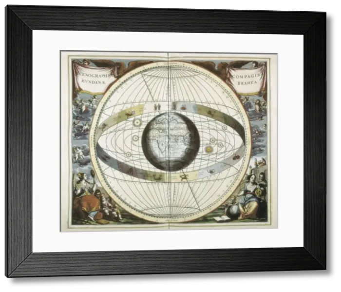 Framed Print : CELLARIUS, Andreas (1596-1665). Atlas Coelestis Framed Print : CELLARIUS, Andreas (1596-1665). Atlas Coelestis