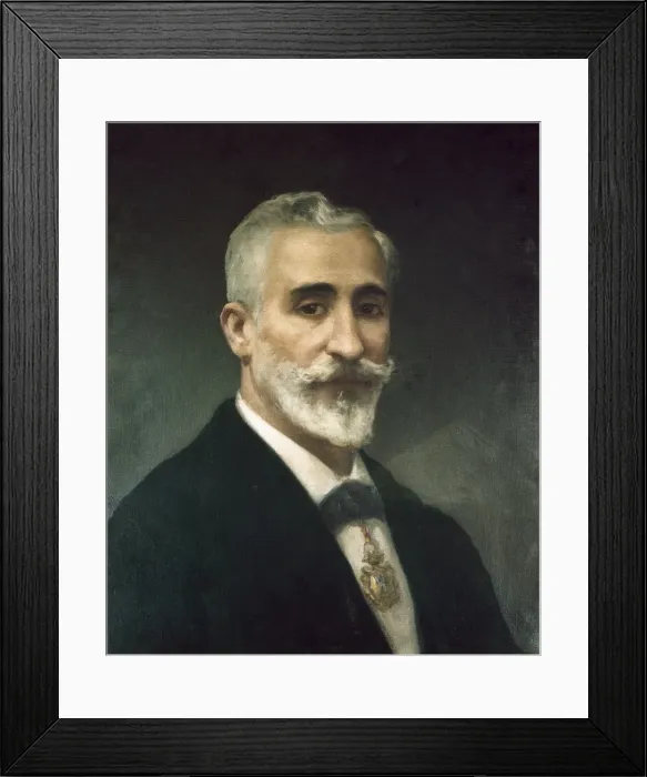 Framed Print : MAURA, Antonio (1853-1925). Spanish conservative Framed Print : MAURA, Antonio (1853-1925). Spanish conservative