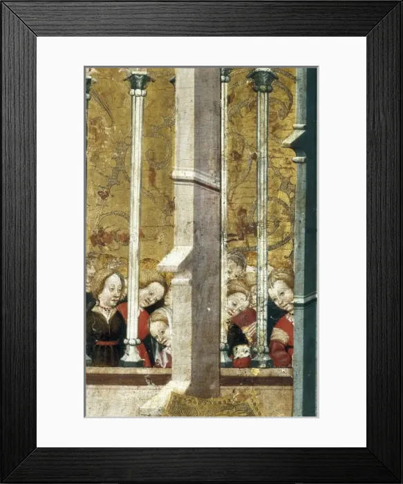 Framed Print : FERRER II, Jaume (15th century). Altarpiece from Framed Print : FERRER II, Jaume (15th century). Altarpiece from