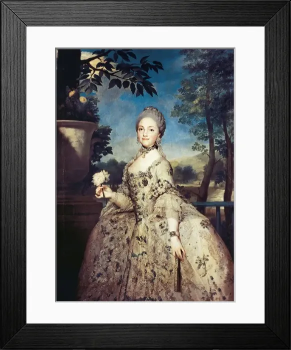 Framed Print : MENGS, Anton Raphael (1728-1779). Maria Luisa Framed Print : MENGS, Anton Raphael (1728-1779). Maria Luisa