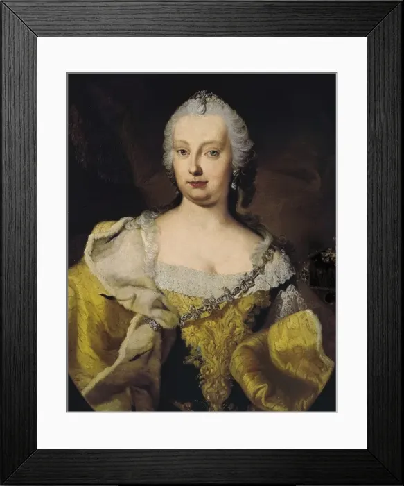 Framed Print : MEYTENS, Martin van (1695-1770). Portrait of Framed Print : MEYTENS, Martin van (1695-1770). Portrait of