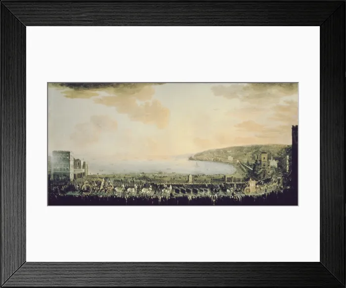 Framed Print : Parade of Charles VII of Naples (future Charles Framed Print : Parade of Charles VII of Naples (future Charles