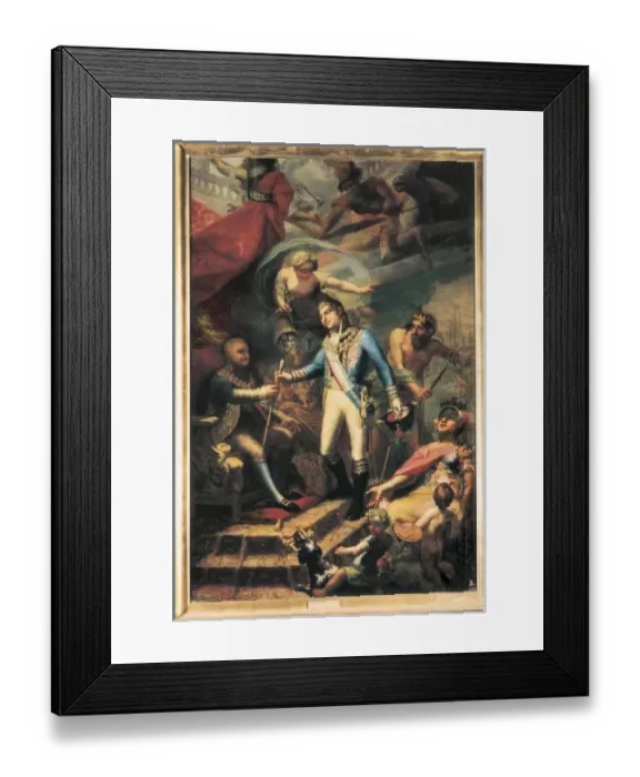Framed Print : LLACER I VALDERMONT, Francisco (1781-1857). Charles Framed Print : LLACER I VALDERMONT, Francisco (1781-1857). Charles