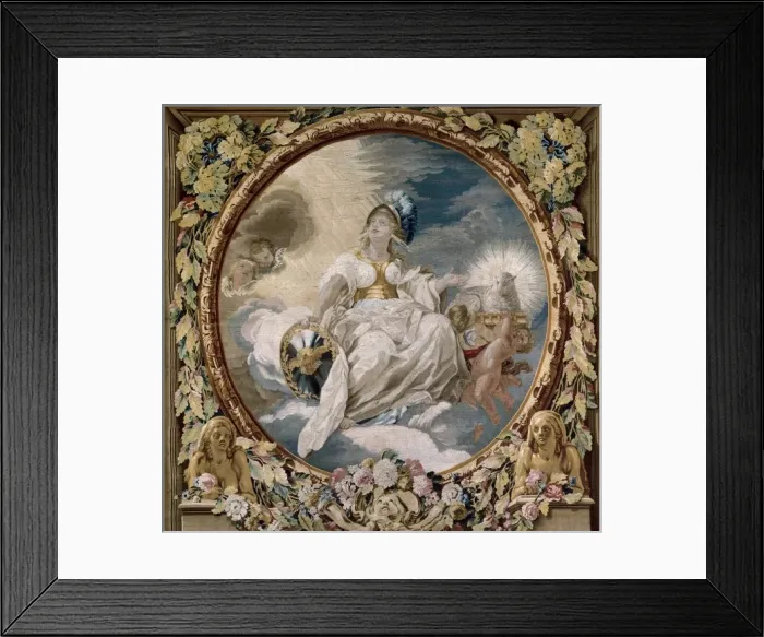 Framed Print : CASTILLO, Josel (1737-1793). Allegory of Framed Print : CASTILLO, Josel (1737-1793). Allegory of