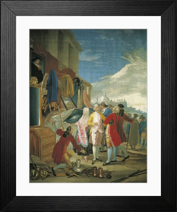 Framed Print : GOYA Y LUCIENTES, Francisco de (1746-1828). Fair Framed Print : GOYA Y LUCIENTES, Francisco de (1746-1828). Fair