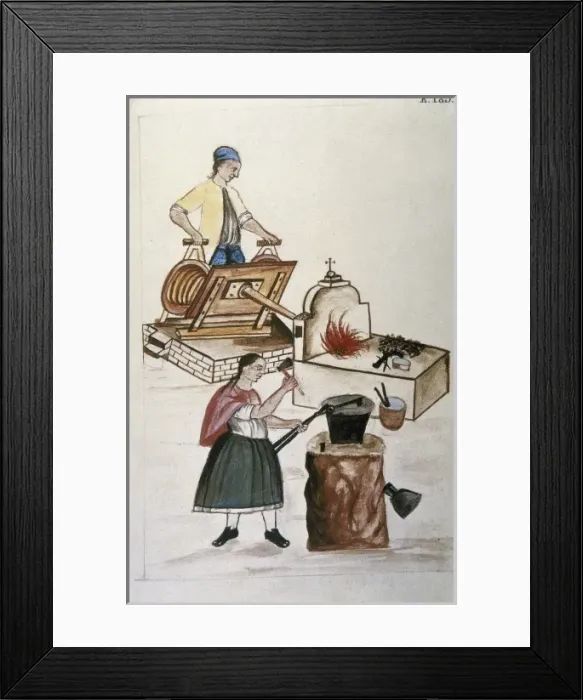 Framed Print : MART͎EZ COMPAѓN Y BUJANDA, Baltasar Jaime (1735-1797) Framed Print : MART͎EZ COMPAѓN Y BUJANDA, Baltasar Jaime (1735-1797)