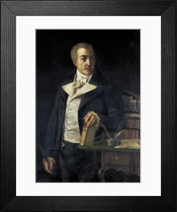 Framed Print : CAPMANY Y DE MONTPALAU, Antonio de (1742-1813) Framed Print : CAPMANY Y DE MONTPALAU, Antonio de (1742-1813)