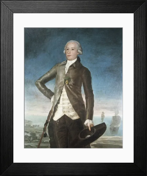 Framed Print : GOYA Y LUCIENTES, Francisco de (1746-1828). Gaspar Framed Print : GOYA Y LUCIENTES, Francisco de (1746-1828). Gaspar