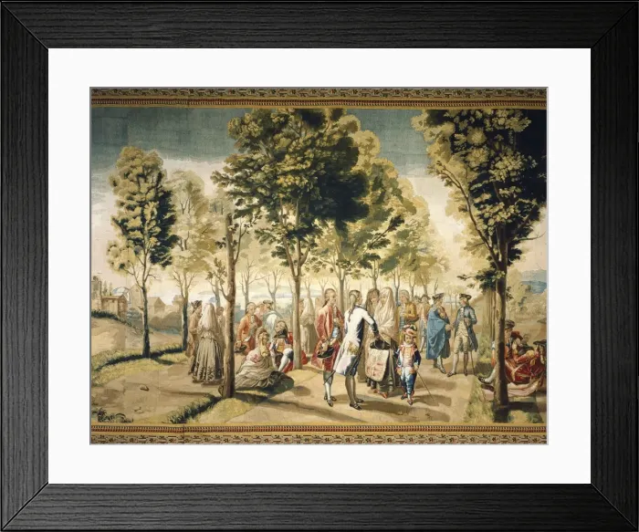 Framed Print : BAYEU Y SUBIAS, Francisco (1734-1795). Delicias Framed Print : BAYEU Y SUBIAS, Francisco (1734-1795). Delicias