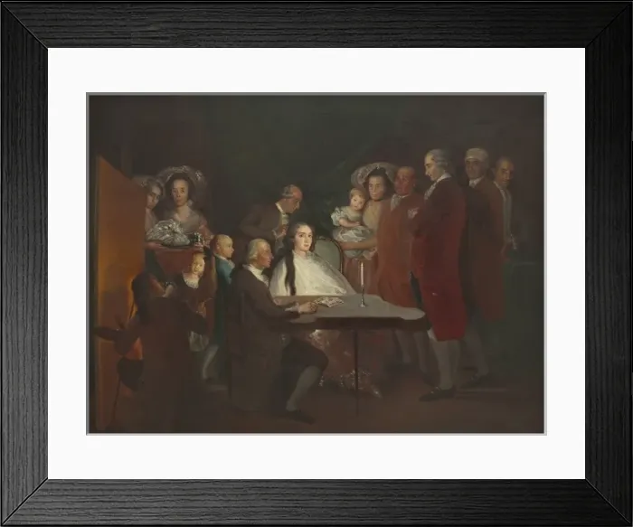 Framed Print : ECUADOR. Quito. Cathedral. The family of Framed Print : ECUADOR. Quito. Cathedral. The family of