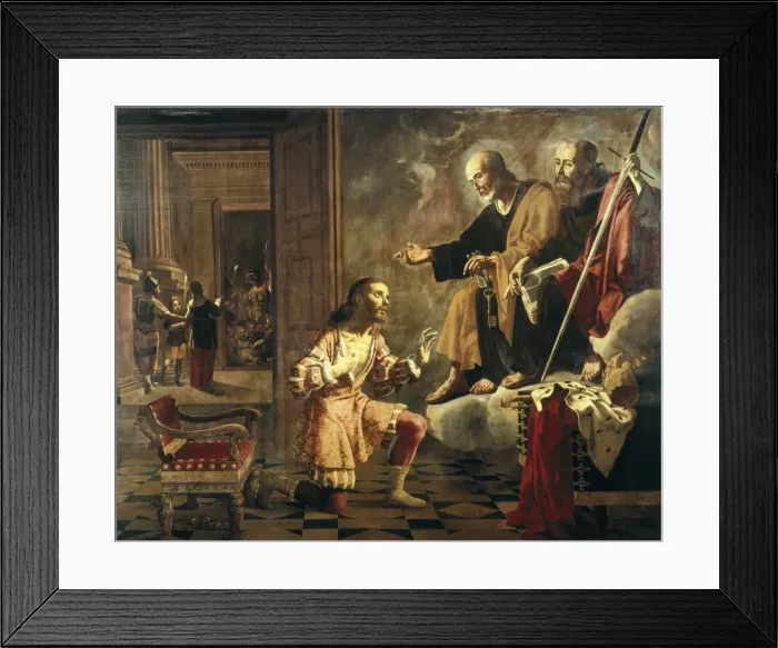 Framed Print : ESPINOSA Y LLEO, Jero Jacinto (1600-1667) Framed Print : ESPINOSA Y LLEO, Jero Jacinto (1600-1667)
