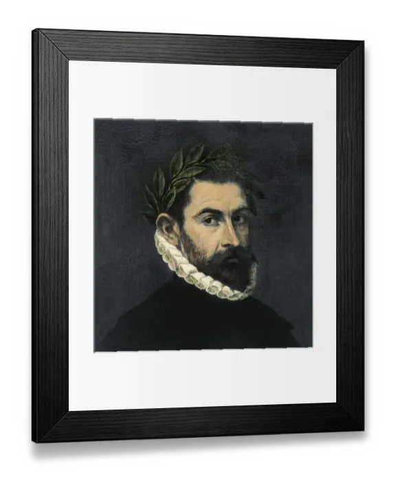 Framed Print : ERCILLA Y ZUщGA, Alonso de (1533-1594). Spanish Framed Print : ERCILLA Y ZUщGA, Alonso de (1533-1594). Spanish