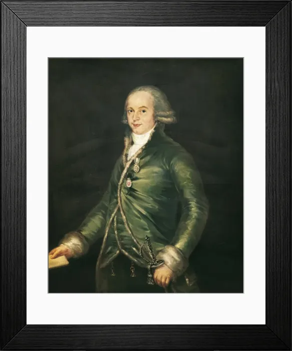 Framed Print : GOYA Y LUCIENTES, Francisco de (1746-1828). Mariano Framed Print : GOYA Y LUCIENTES, Francisco de (1746-1828). Mariano