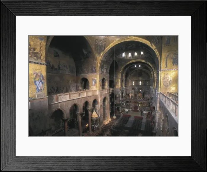 Framed Print : St. Marks Basilica. ITALY. VENETO. Venice. St Framed Print : St. Marks Basilica. ITALY. VENETO. Venice. St