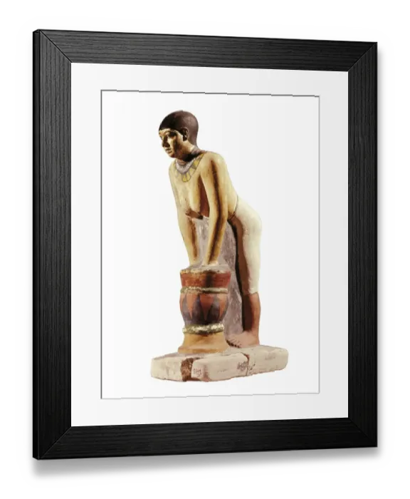 Framed Print : Maiden Filtering Beer. 25th c. BC. 5th dynasty Framed Print : Maiden Filtering Beer. 25th c. BC. 5th dynasty