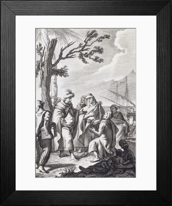 Framed Print : CRUZ VZQUEZ, Manuel de la (1750-1792); FABREGAT Framed Print : CRUZ VZQUEZ, Manuel de la (1750-1792); FABREGAT